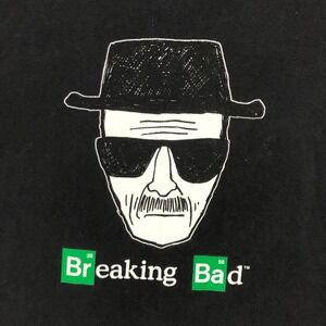 Breaking Bad Walter White Graphic Print T-Shirt Black Men's Size 2XL‎